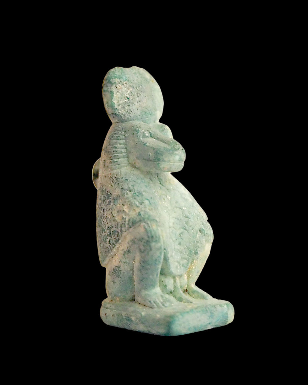 Thumbnail: Faience amulet of Thoth