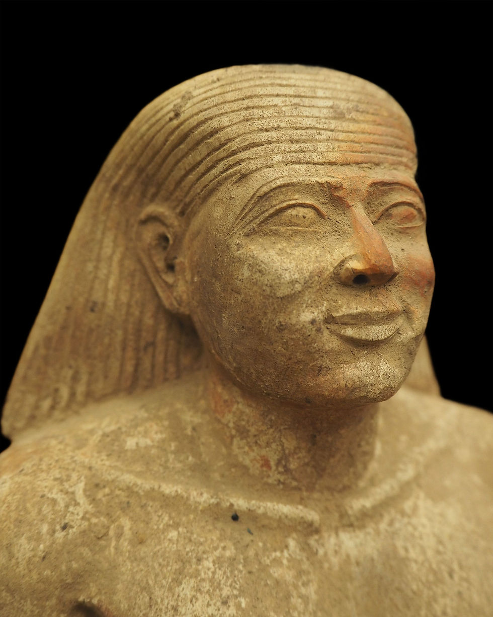 Thumbnail: Egyptian steatite scribe