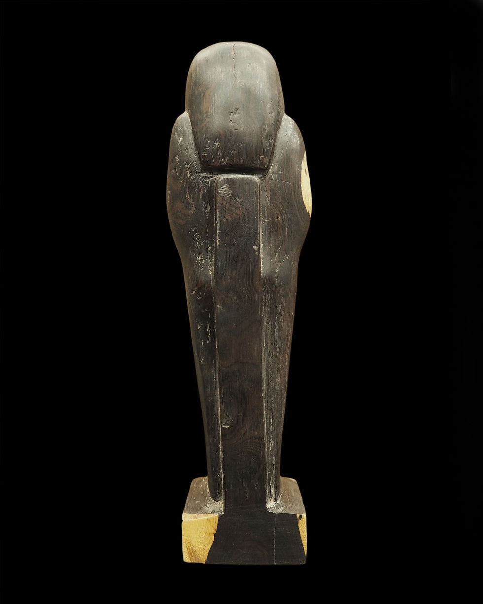 Thumbnail: Egyptian wooden shabti