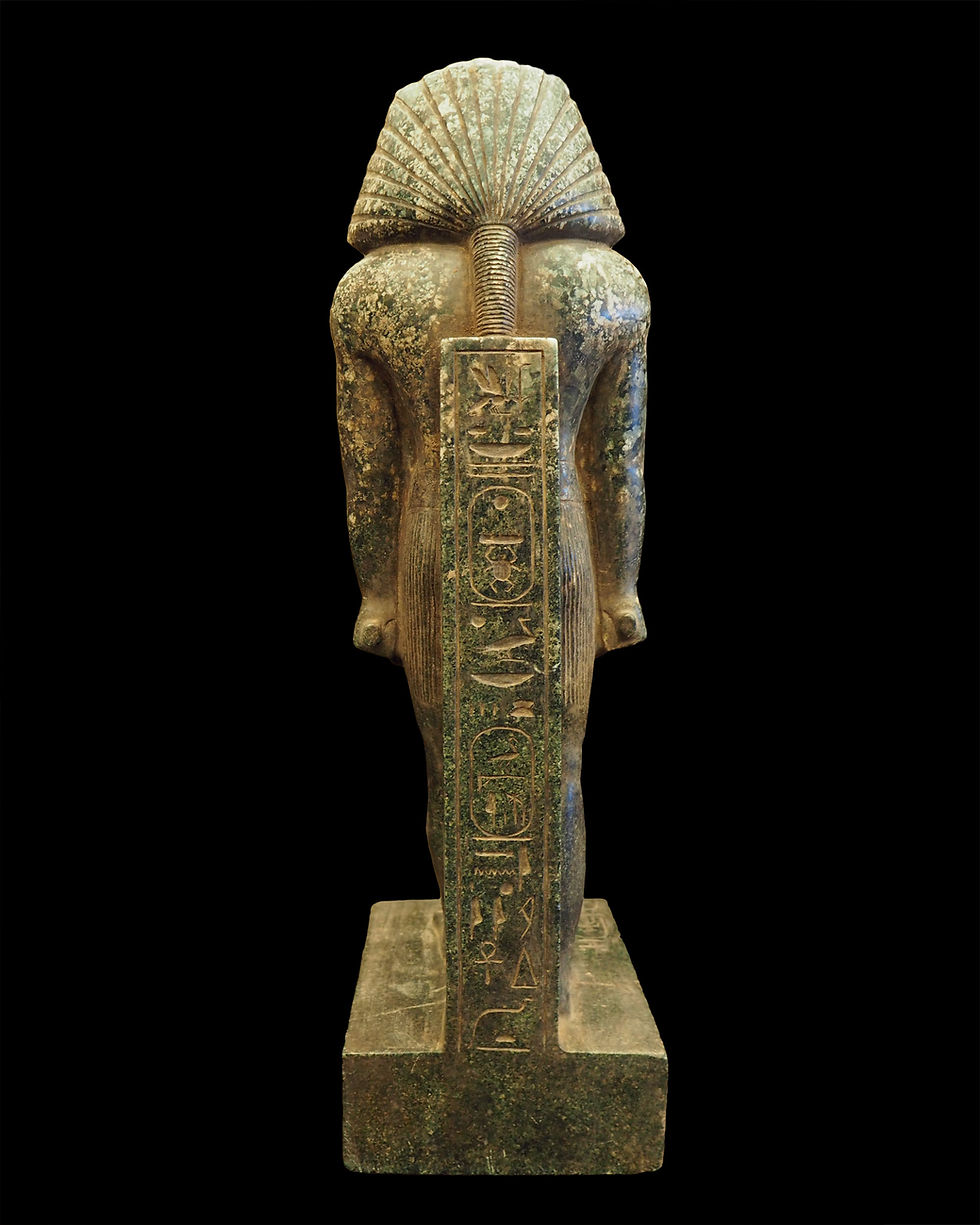 Thumbnail: Granite statue of Thutmose III