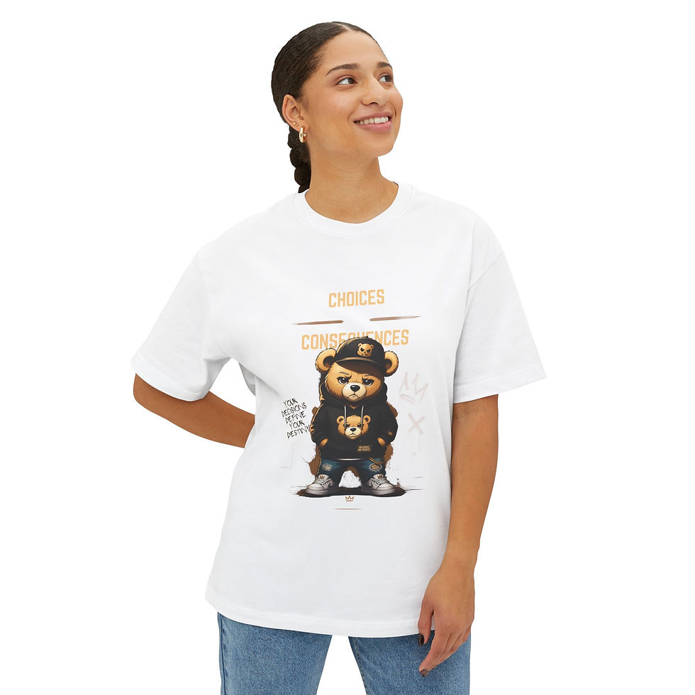 Thumbnail: Choices & Consequences Bear Tee