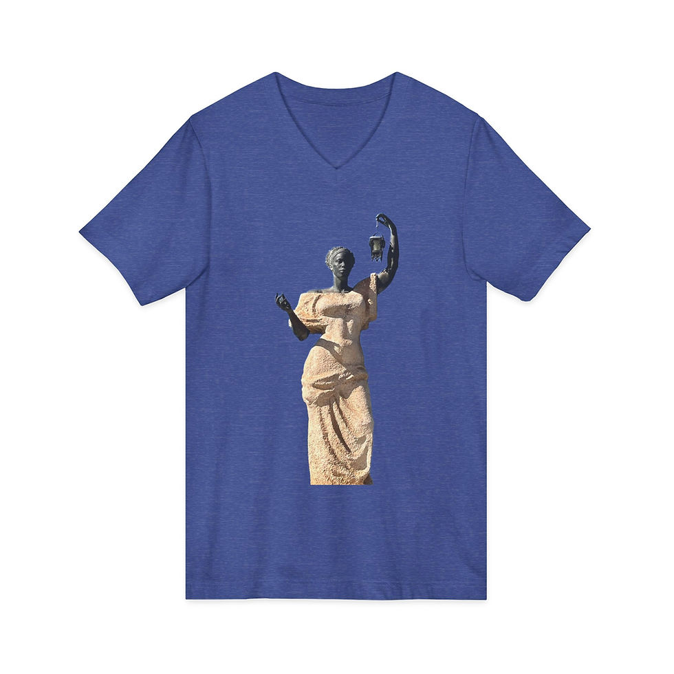 Thumbnail: The Original Lady Liberty V-Neck Tee