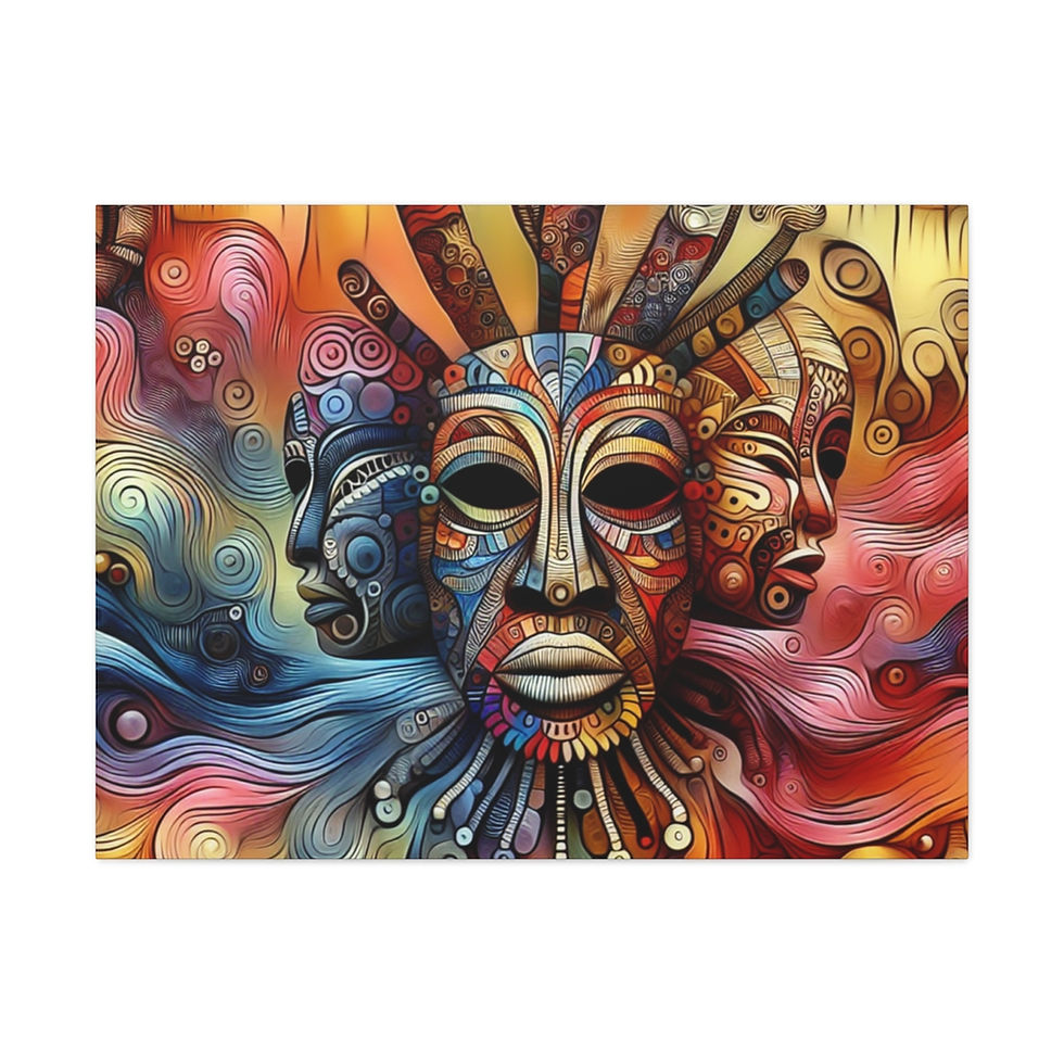 Thumbnail: Ngozi Okeke: Celebrating African Heritage through Art - Wall Art