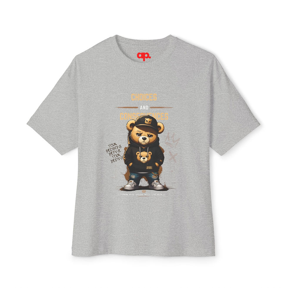 Thumbnail: Choices & Consequences Bear Tee