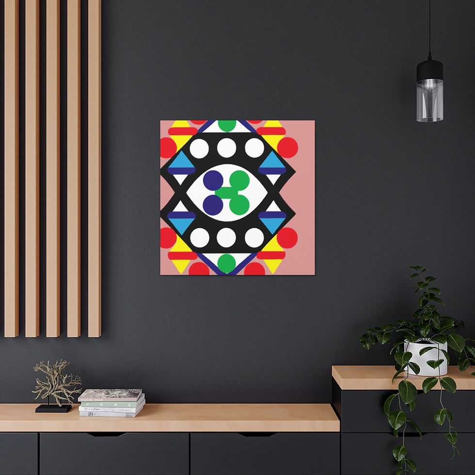 Thumbnail: Zuriya Mbeki: A Tribute to African Heritage through Canvas - Wall Art