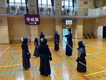 小金井 桜剣友会 剣道 稽古 住吉先生
