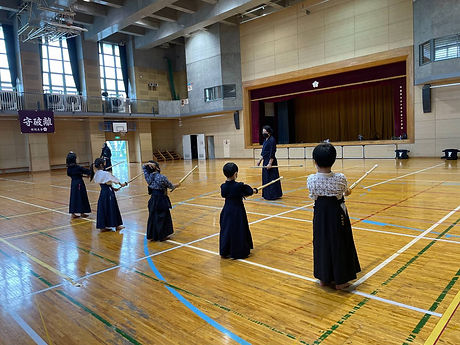 小金井 桜剣友会 剣道 竹刀 稽古