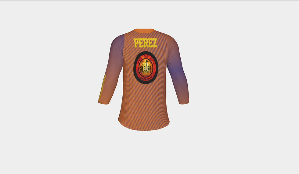 Thumbnail: Custom  3/4 Sleeve Jersey