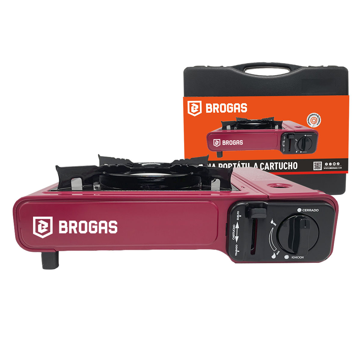 Anafe portátil para Camping BROGAS