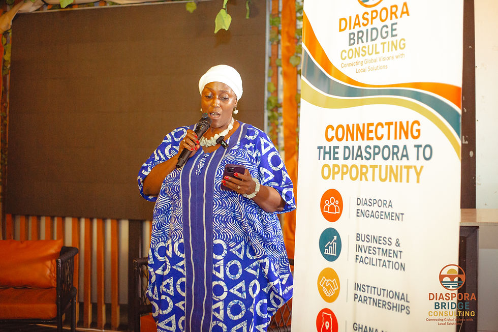 Tamica Atugba, African American Association Secretary served as MC for the evening.
