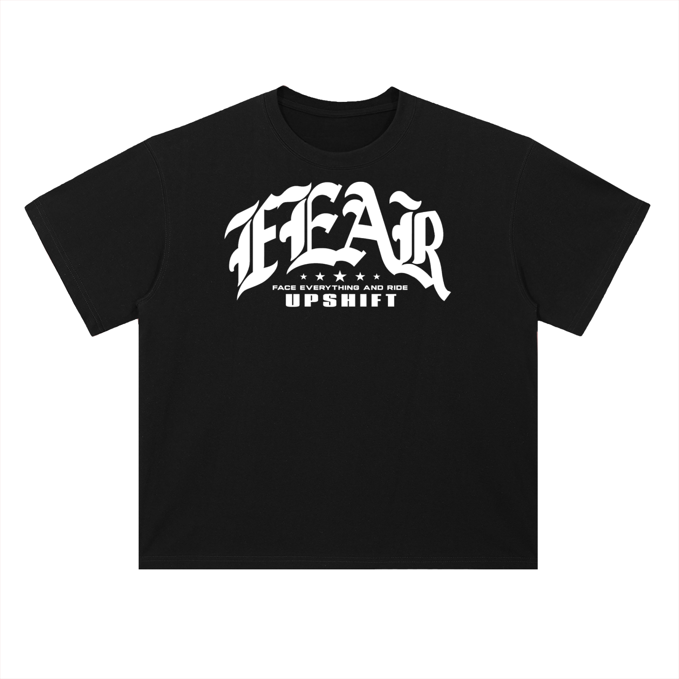 Upshift “ FEAR No Limits” Heavyweight T shirt