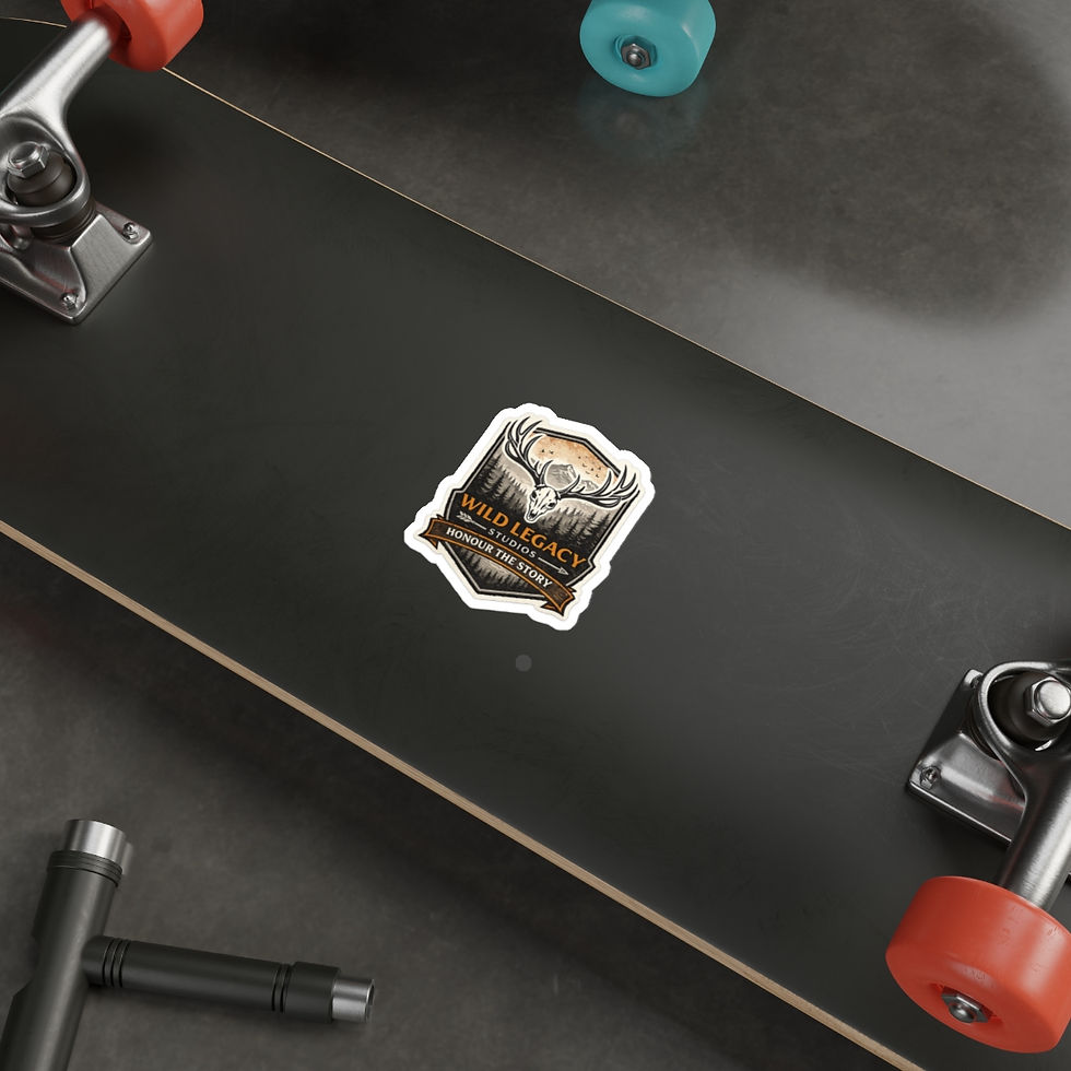 Thumbnail: Wild Legacy Studios – Honour the Story Die-Cut Sticker