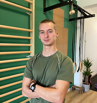 A man standing with crossed arms