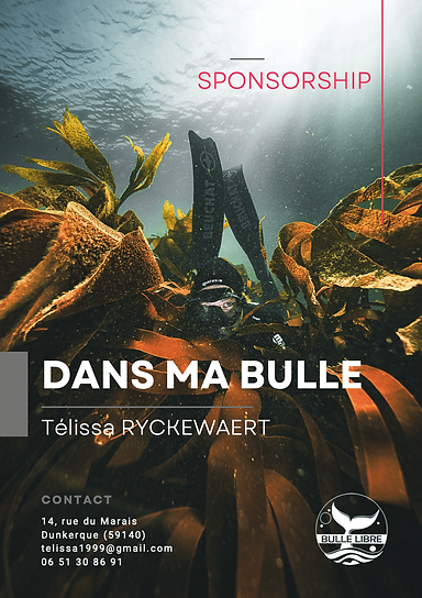 Télissa Ryckewaert - Apnée - Plongée - Sponsoring sportif