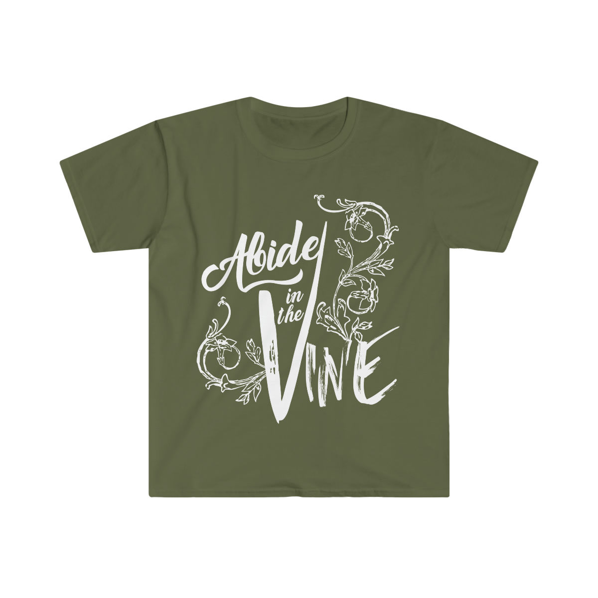 Abide in the Vine Cotton Tee