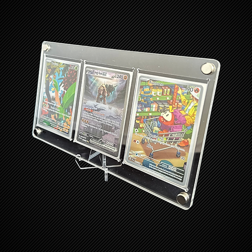 pokemon 3 card display case Charizard ex SIR main image 1
