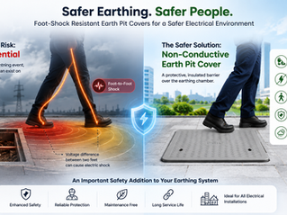 Foot-Shock Resistant Earth Pit Covers: An Added Layer of Safety for Earthing Systems