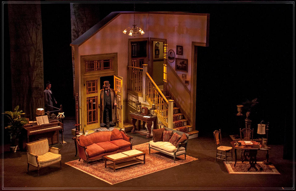 REGINA little foxes bronx opera scenery aronow