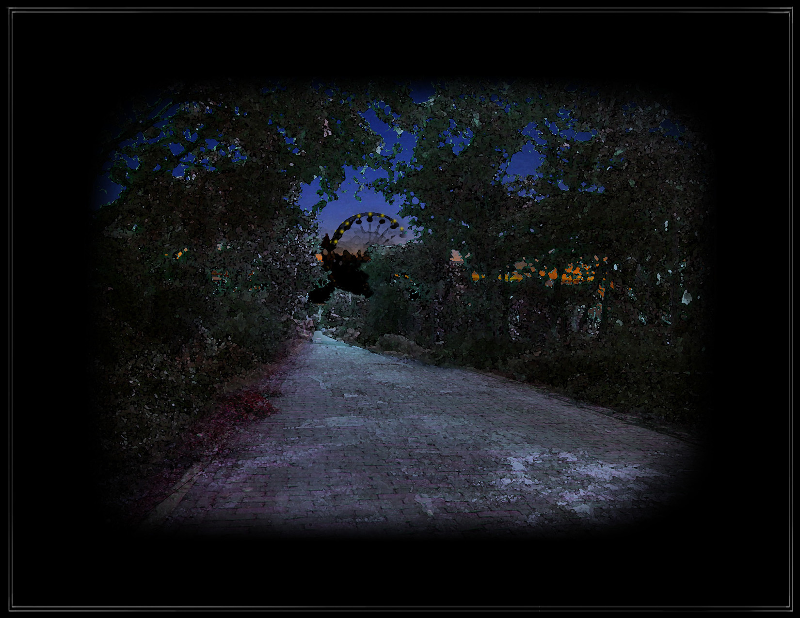 Projection #3: Tree-Lined Street