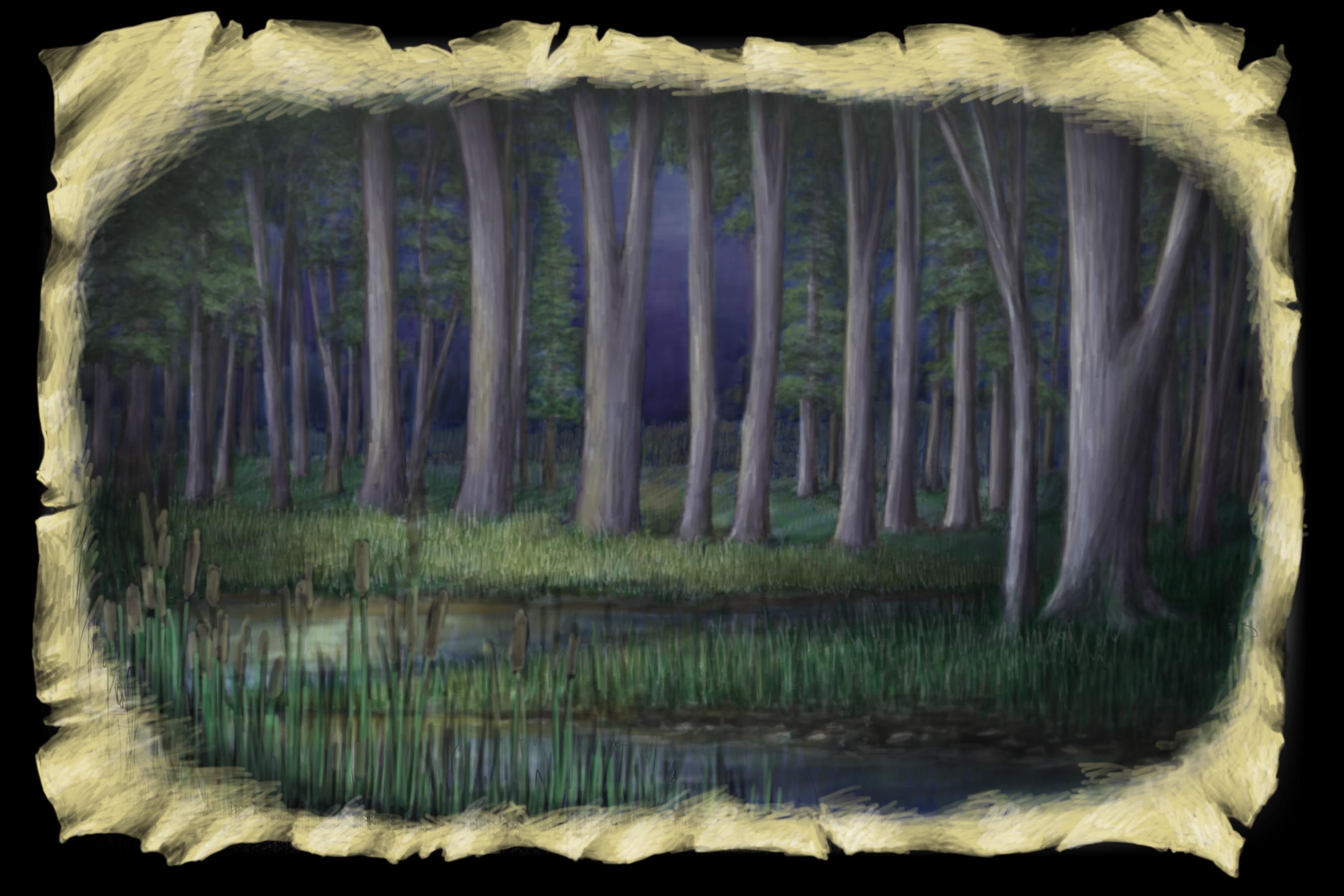 Scene 5a. Lake, Early Morning