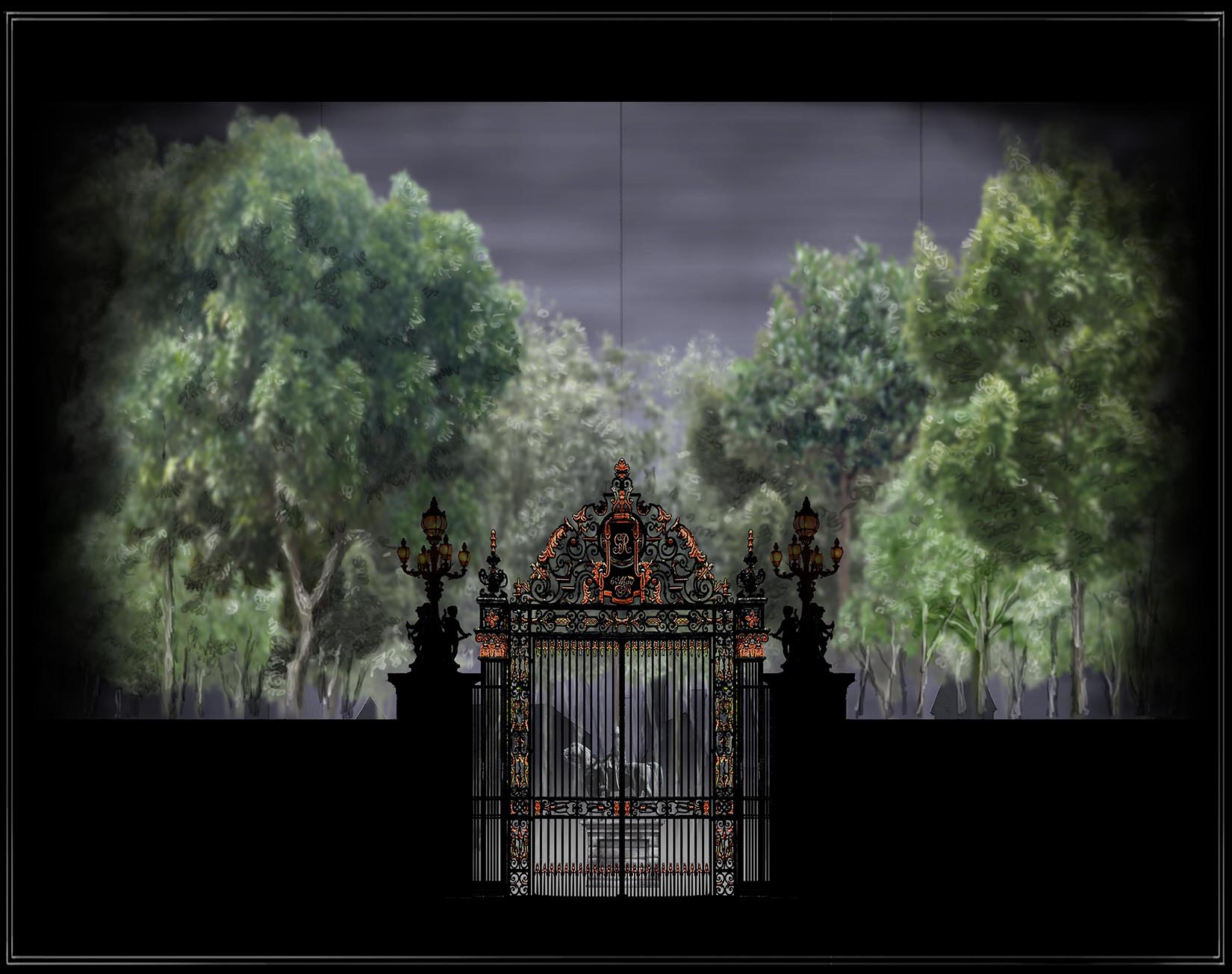 Projection #1: Park Exterior