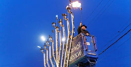 Hanukkah all over Ukraine