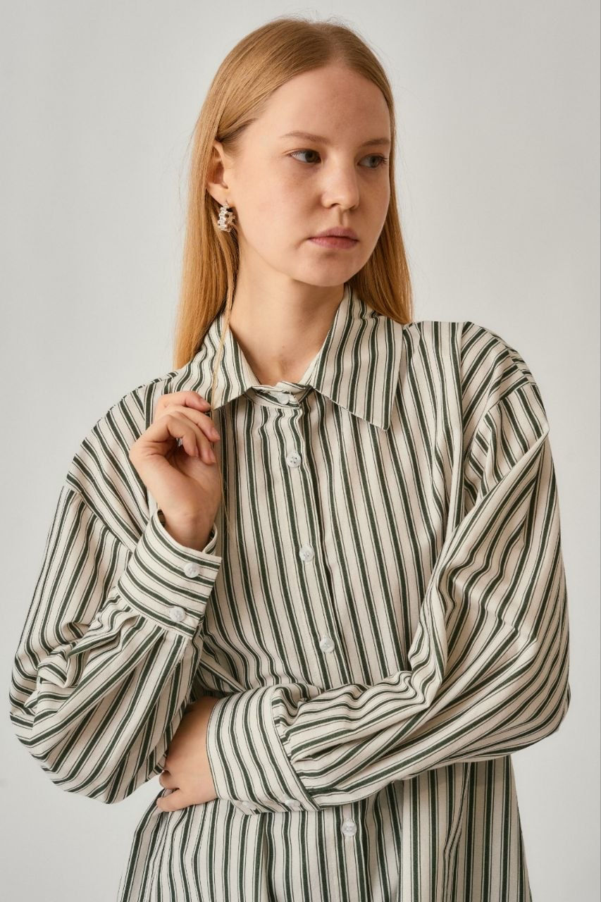Thumbnail: Striped Tunic Shirt