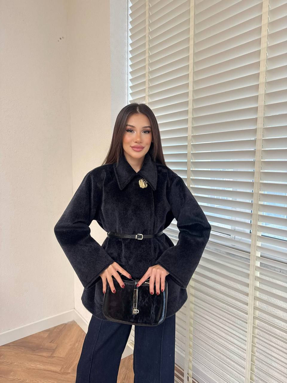 Thumbnail: Belted Goldfox Coat