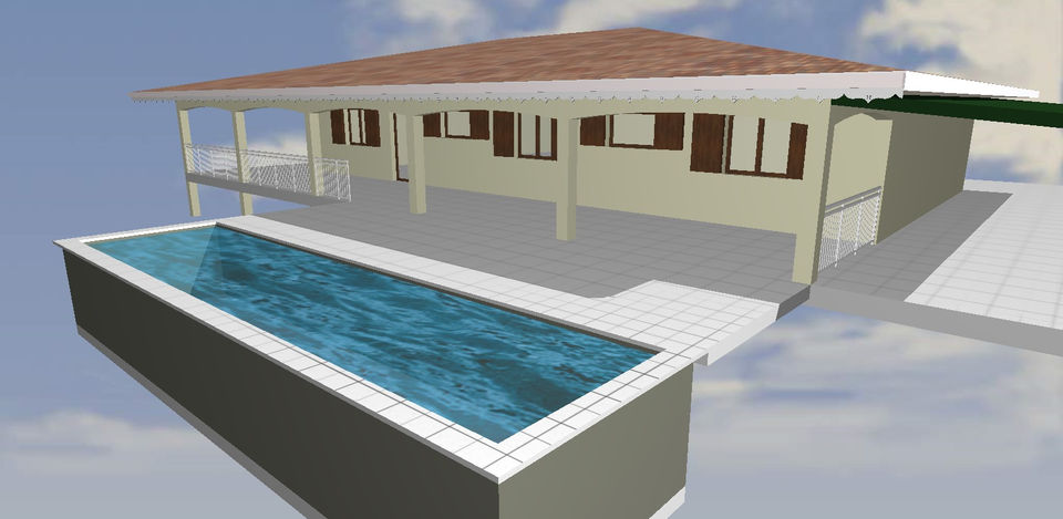 Construction d'une piscine
