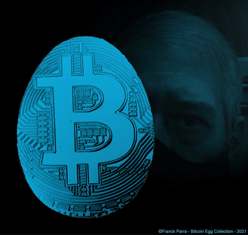 Blue Bitcoin Egg Is Born