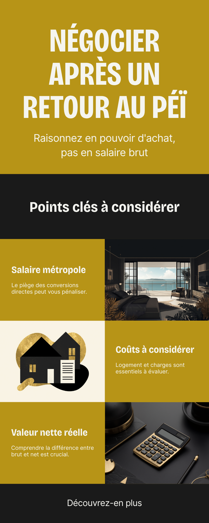 Négocier après un retour au péi