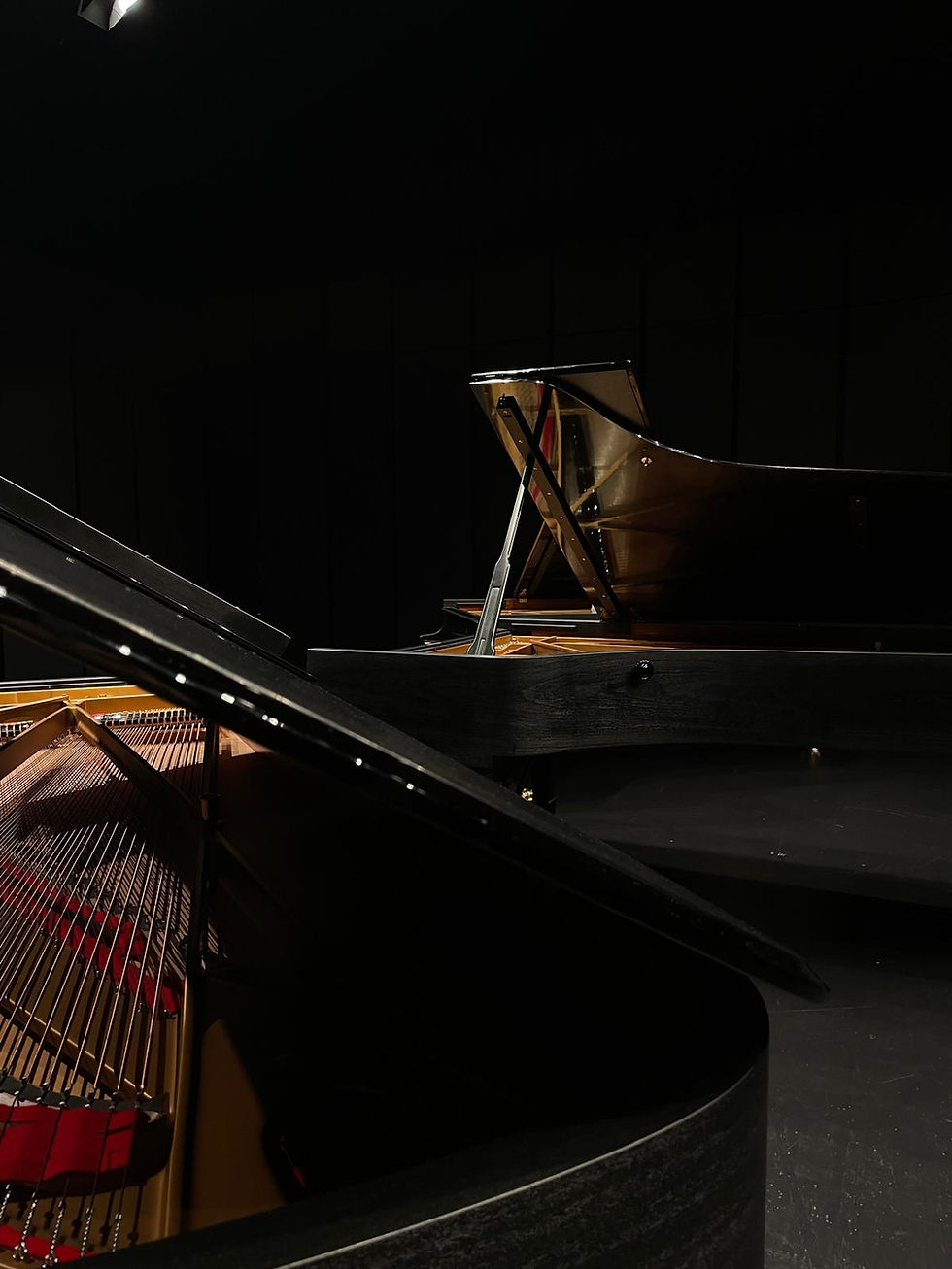 Zwei Steinway Konzertflügel