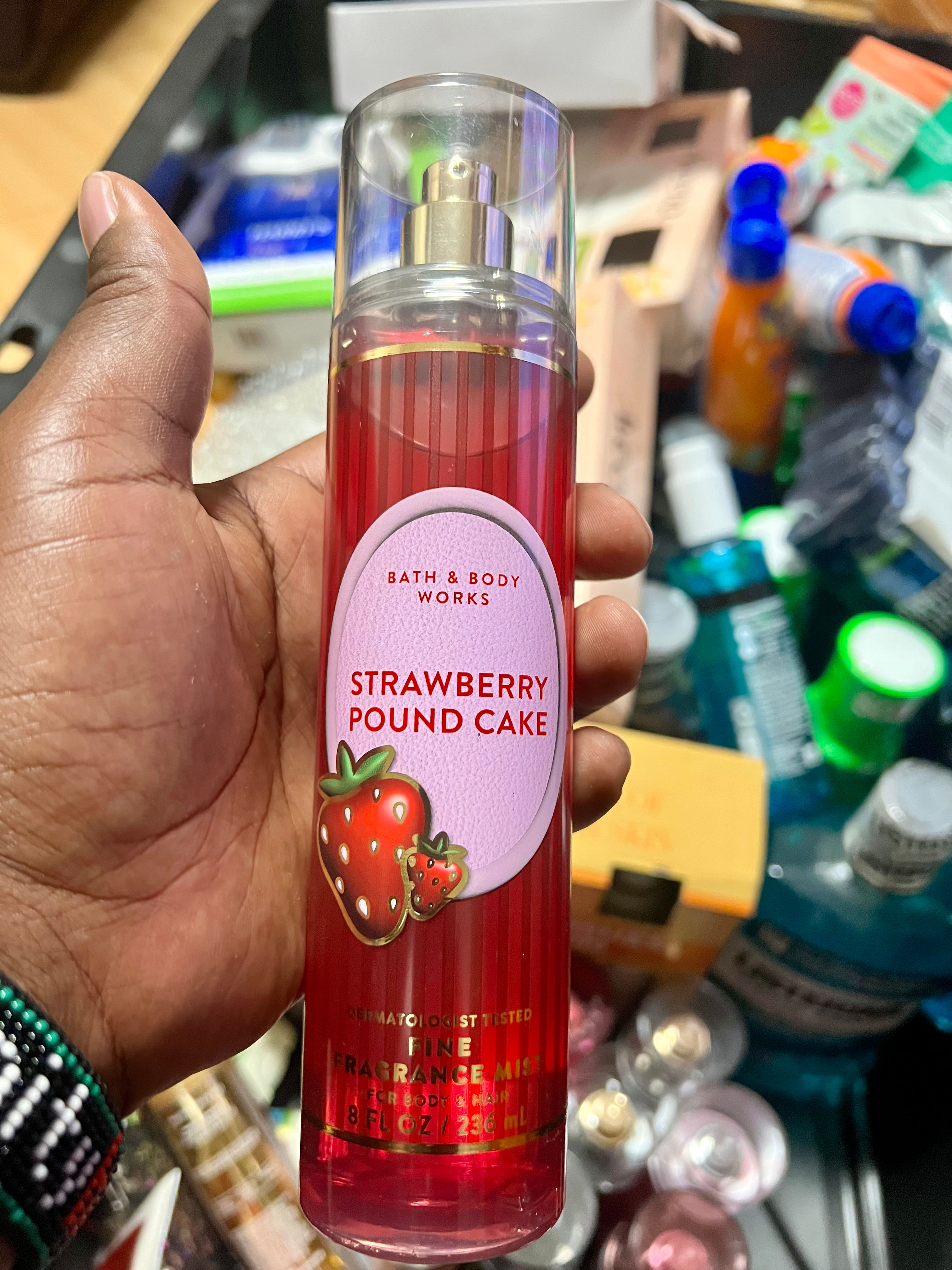Bath & Body Works Strawberry Pound Cake Fine Fragrance Mist