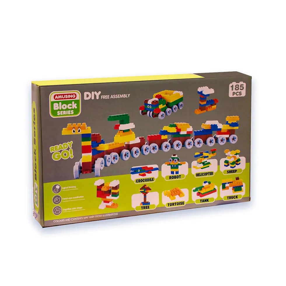 Minijatura: Building Blocks Series 185 dijelova - kocke za slaganje