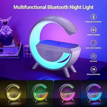 Miniaturbild: 4u1 LED bežićni punjač i zvučnik BT2301