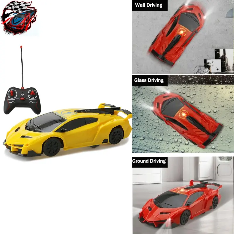 Miniatura: Stunt Car Climbing the Wall na daljinsko upravljanje