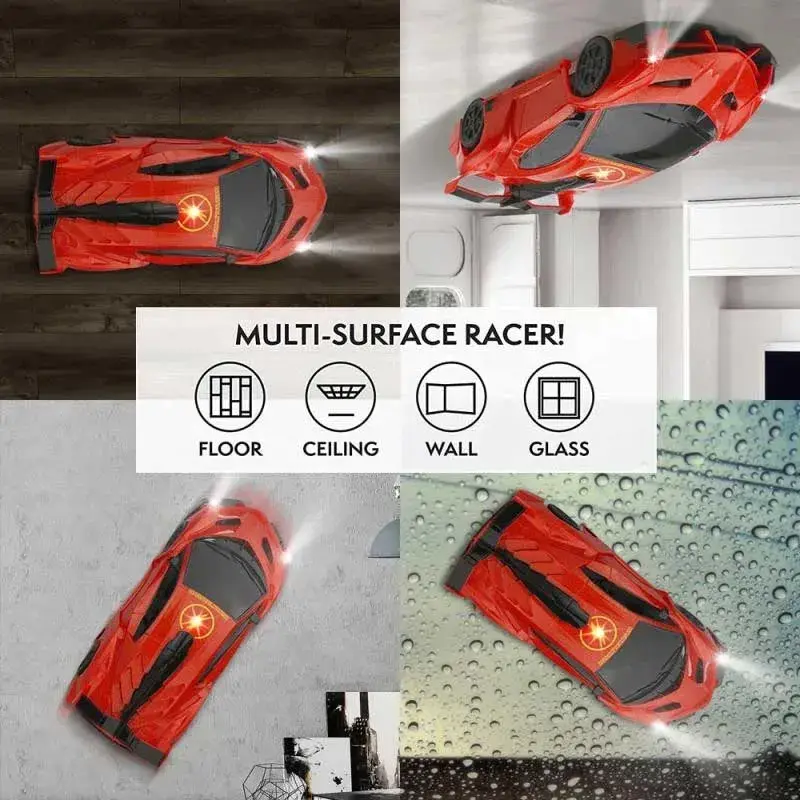 Miniature : Stunt Car Climbing the Wall na daljinsko upravljanje