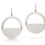 Thumbnail: Semi-Circle Earrings- Large or Small