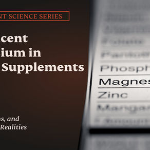 For brand partners, for their customers, and for anyone who wants to understand what magnesium actually is, why it comes in so many forms, what each form is best suited for, and what it takes to manufacture it reliably. We'll also address safety and side effects with the nuance the topic deserves.