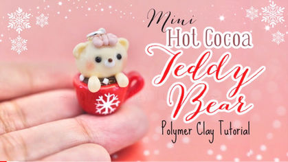 Teddy Bear in a Cocoa Mug