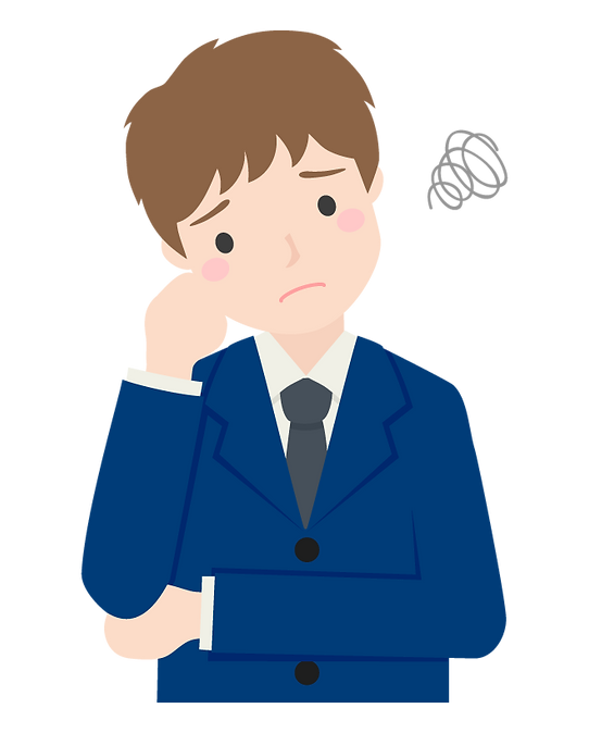 (クリエタイムレコーダー)悩む人.png