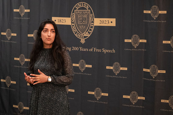 sachin and babi light blue dress Inside the Old American Splendor of the Harvard Club of NYC [Photos]