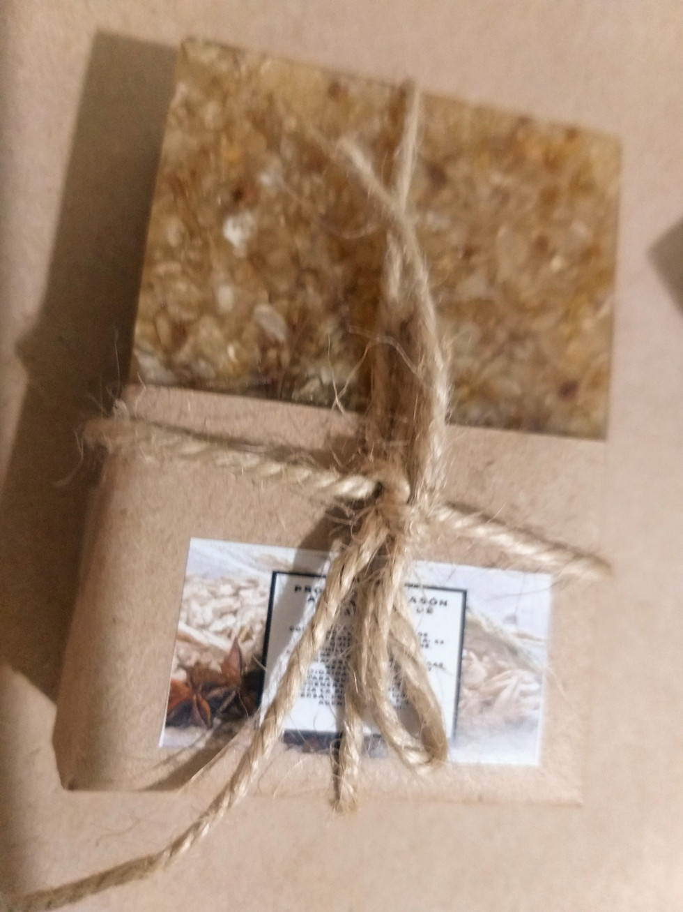 Miniatura: Jabón artesanal  de Avena y Anís 110 g