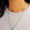 Thumbnail: Calla Gemstone Rope Necklace