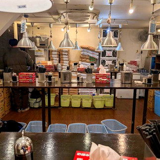 pranzo veloce nel centro di tokyo