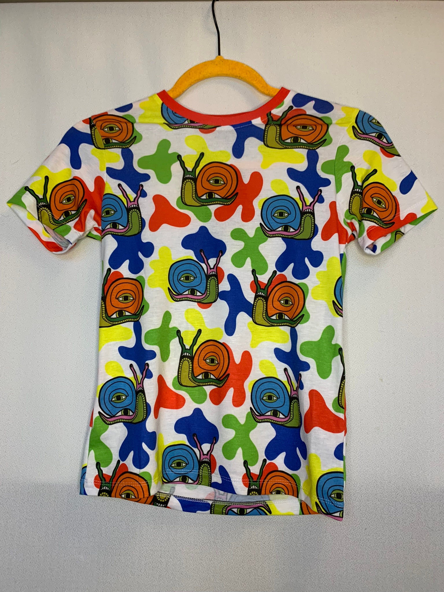 Snail Art Kids Tee