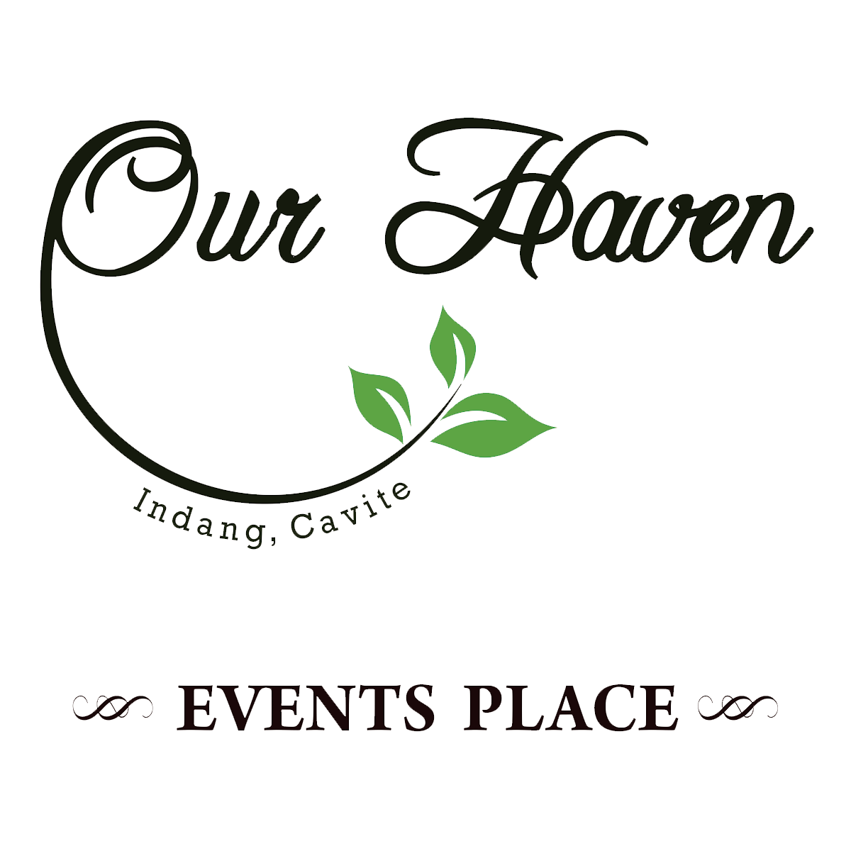 our haven logo with white border