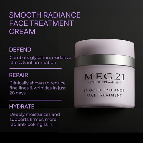 Supplamine® Smooth Radiance Face Treatment Cream | Village Skin