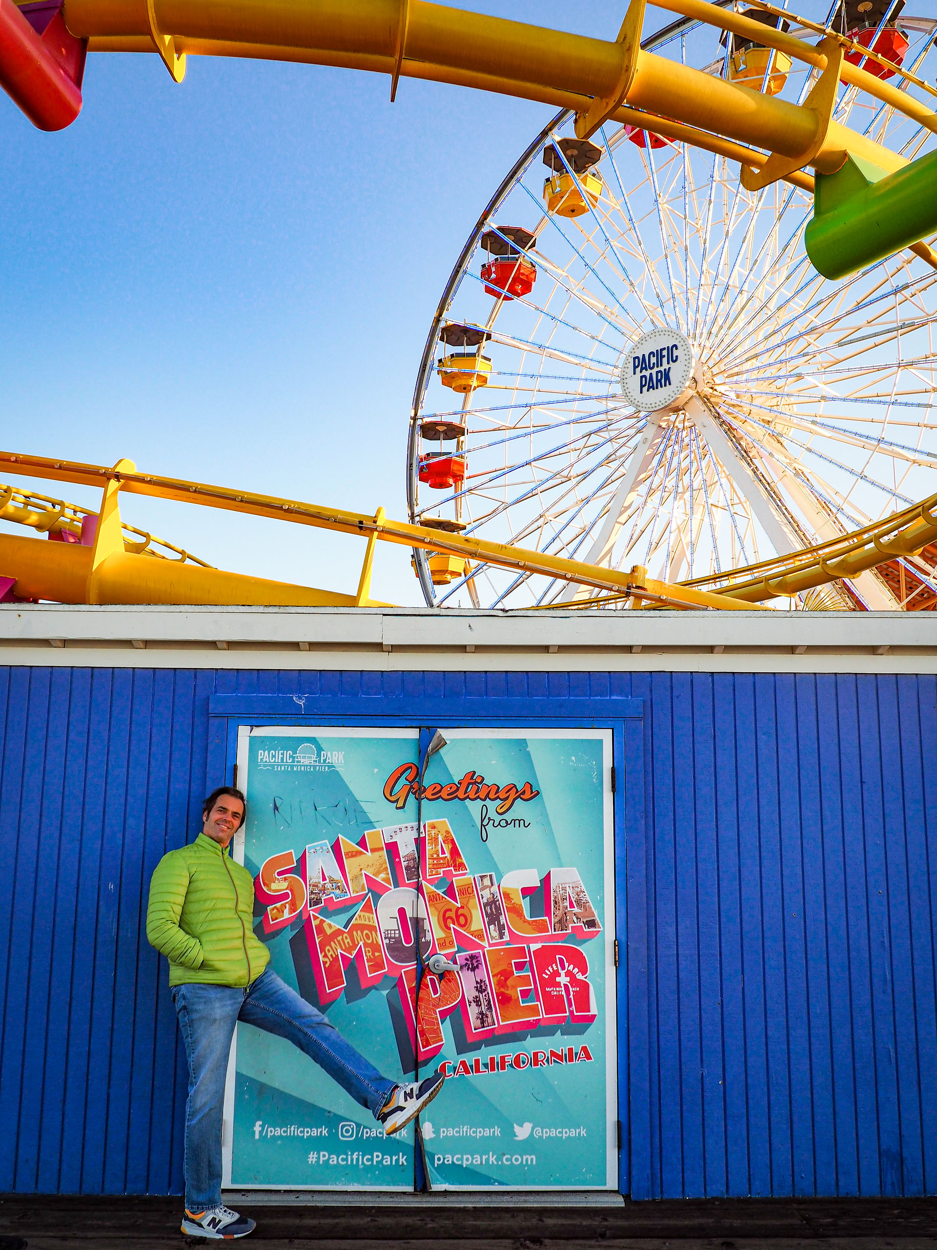 Santa Monica Pier and Ferris Wheel