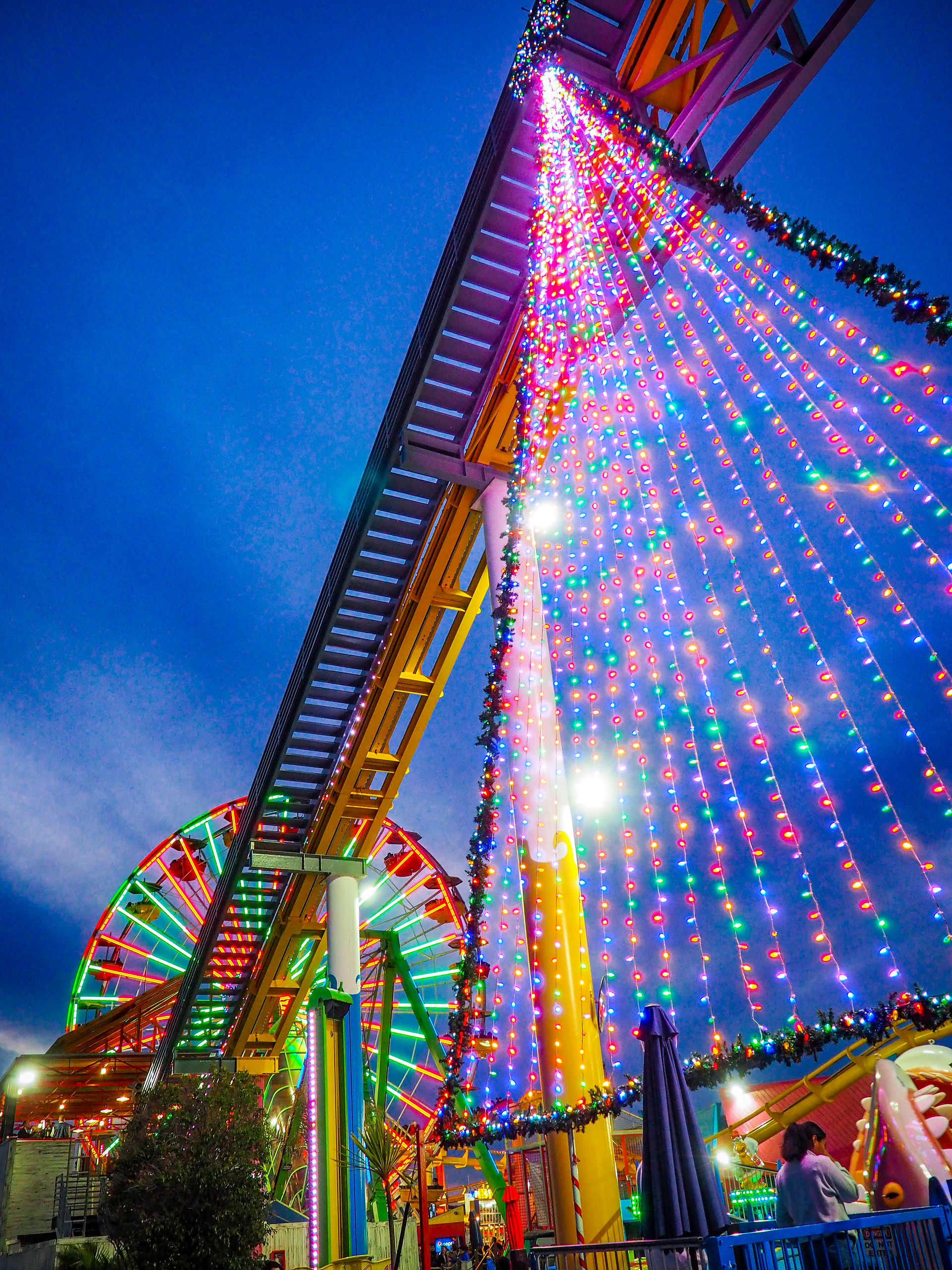 Santa Monica Pier and Ferris Wheel